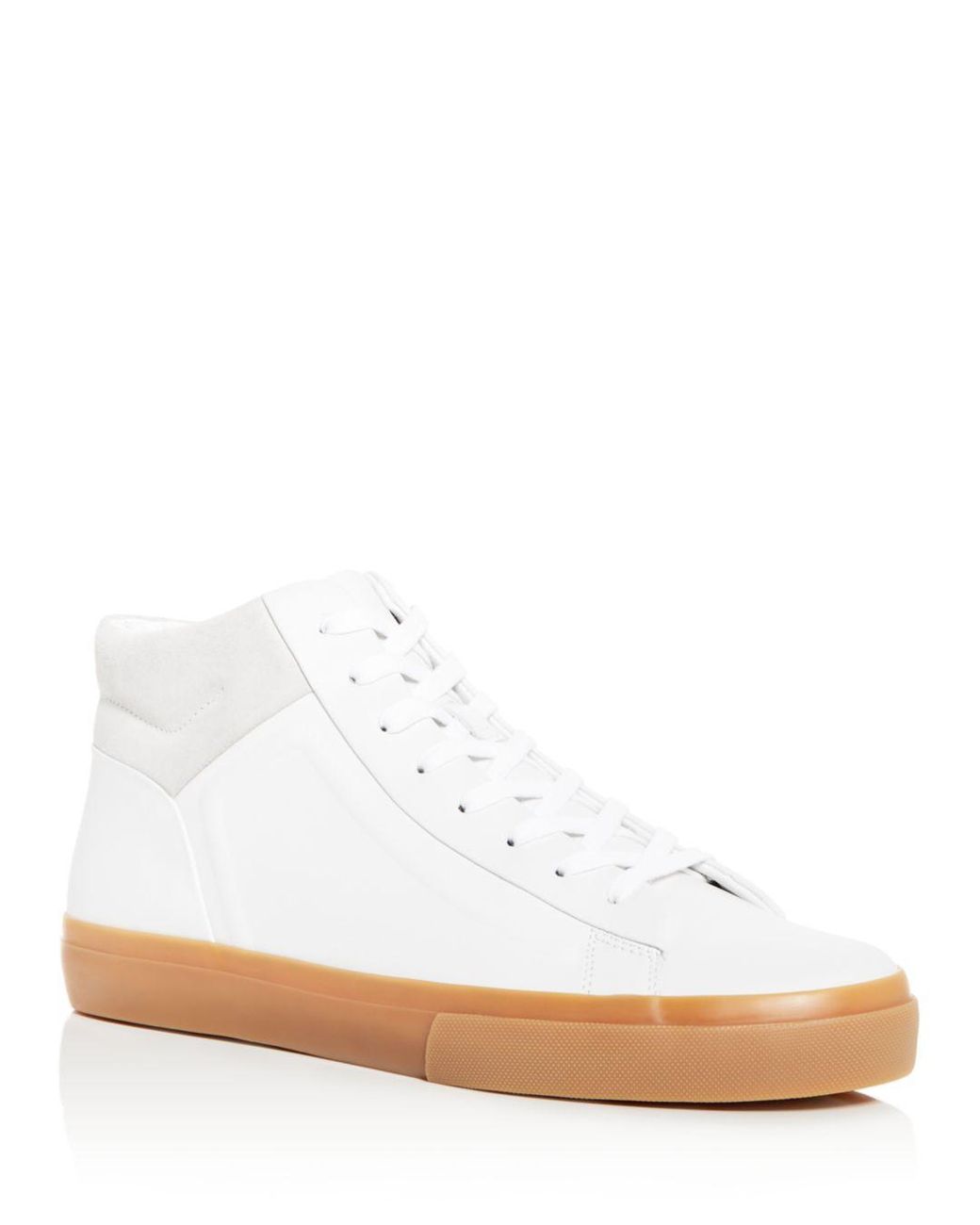 vince leather sneakers