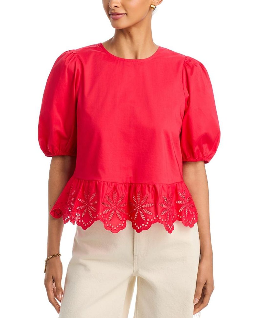 Vero Moda Red Freya Top