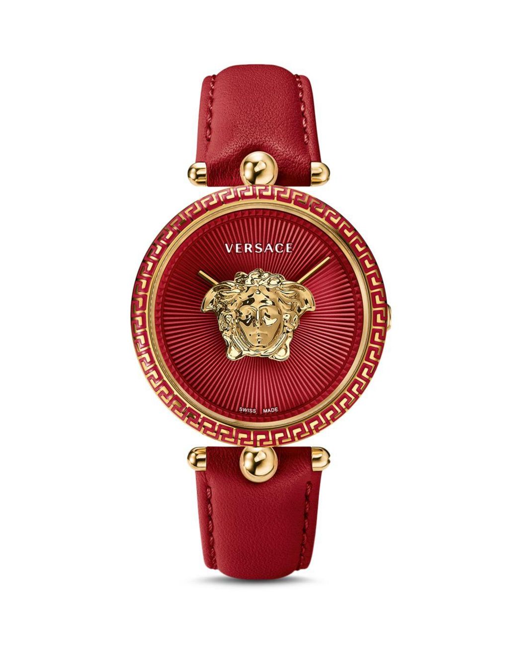 Versace Collection Palazzo Empire Watch in Red | Lyst
