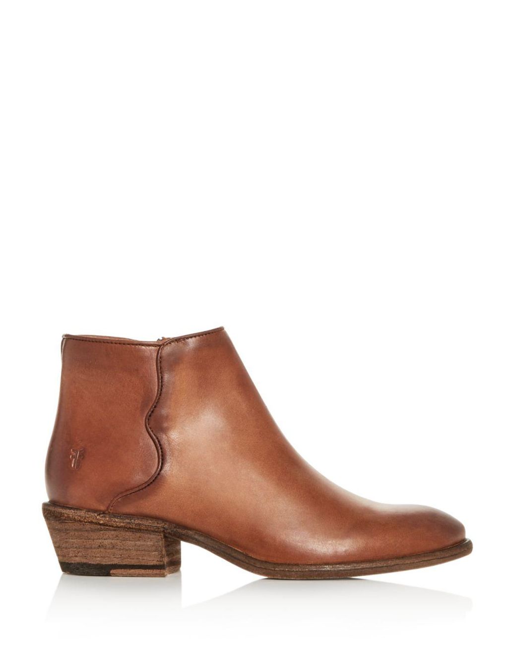 frye carson low ankle boots