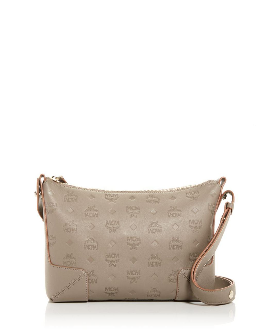 Klara medium monogrammed leather clutch bag hotsell
