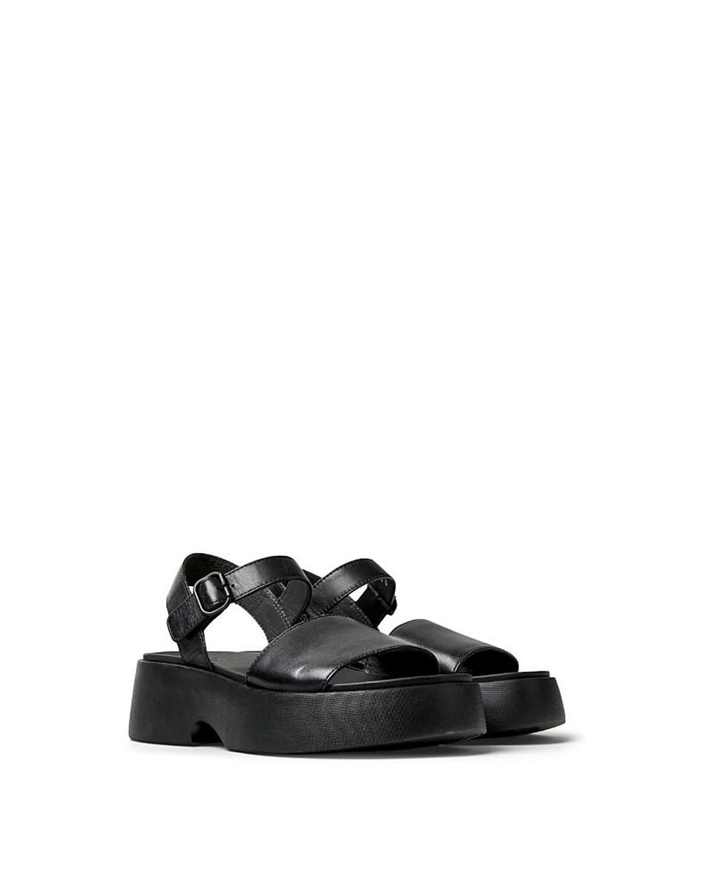 Camper Black Tasha Leather Strap
