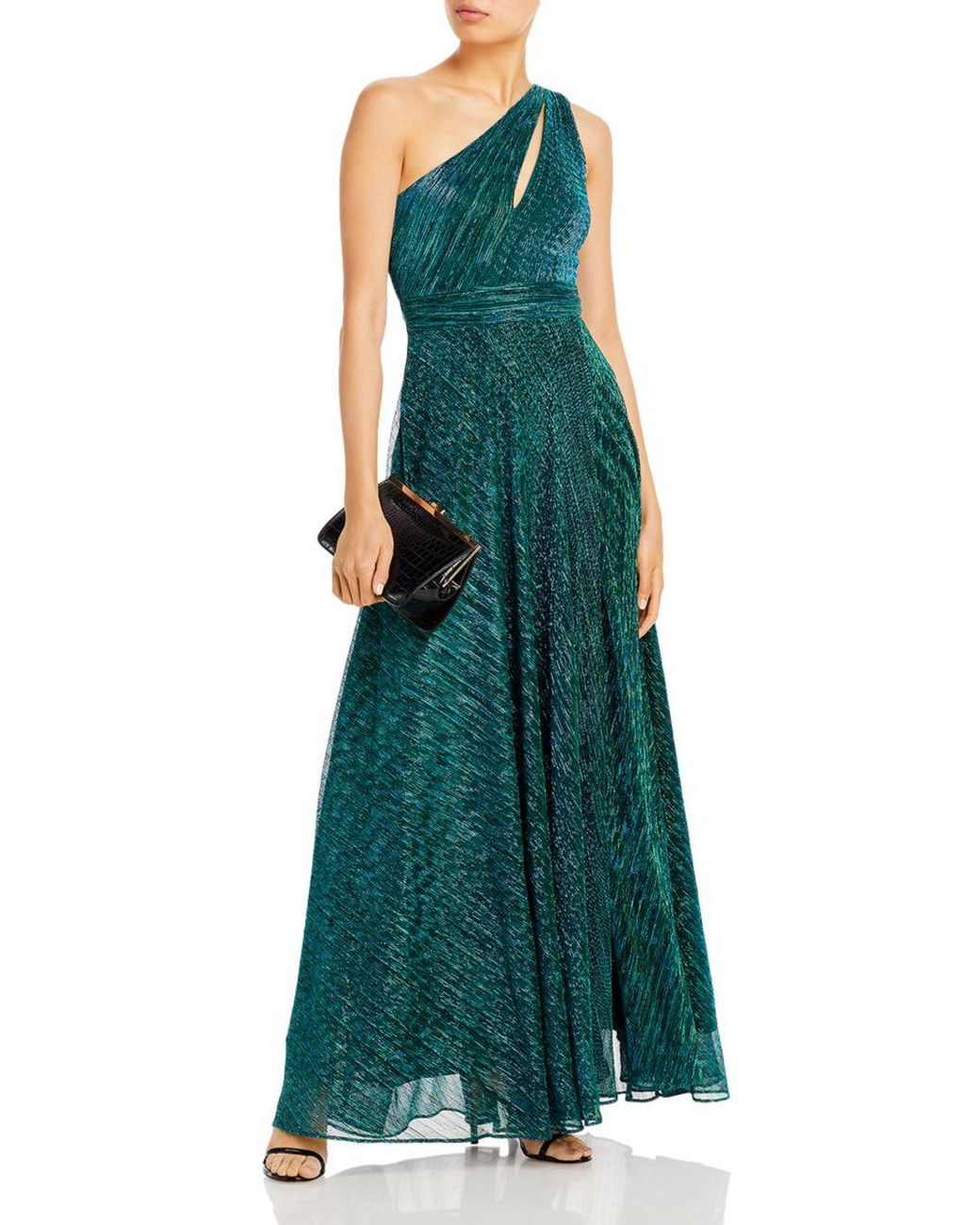 かります アクア レディース ワンピース トップス Metallic Sequin Maxi Dress - 100% Exclusive