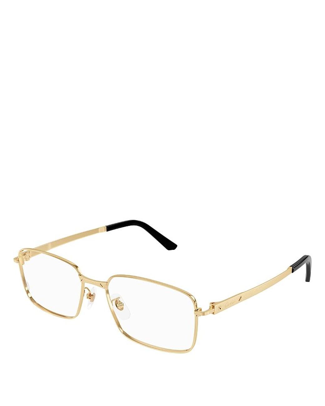 Cartier Natural Square Glasses, 55Mm for men