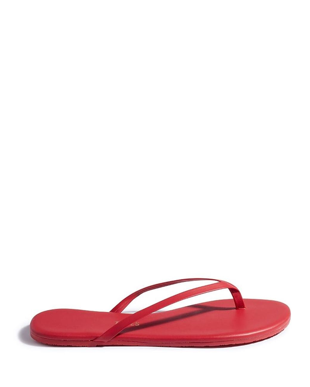 TKEES Red Flip Flops