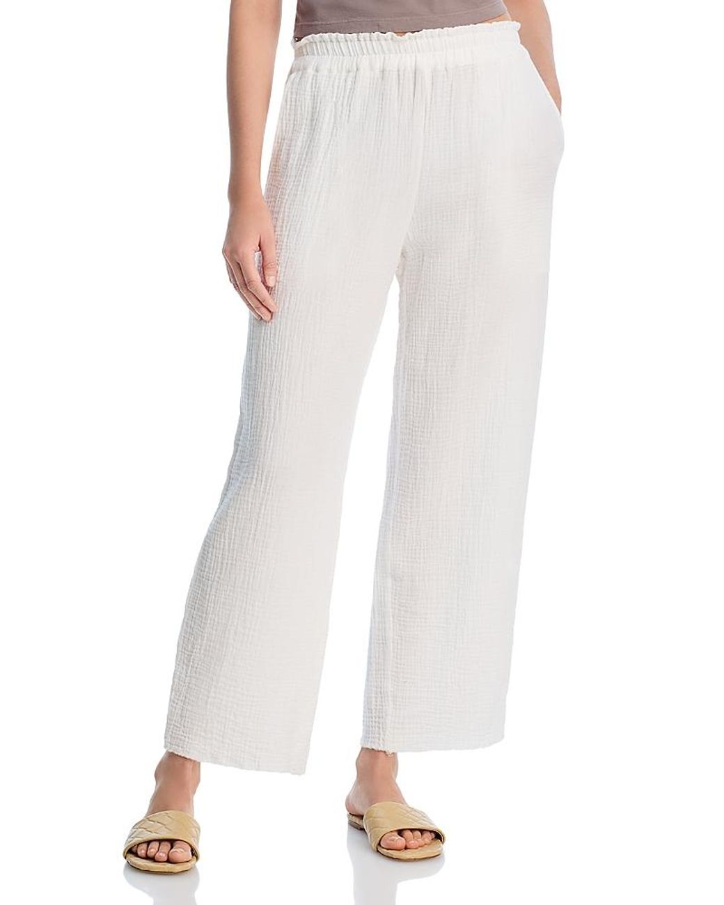 Rails White Leon Crop Pants