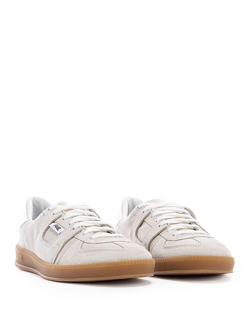 P448 White Monza Sneakers