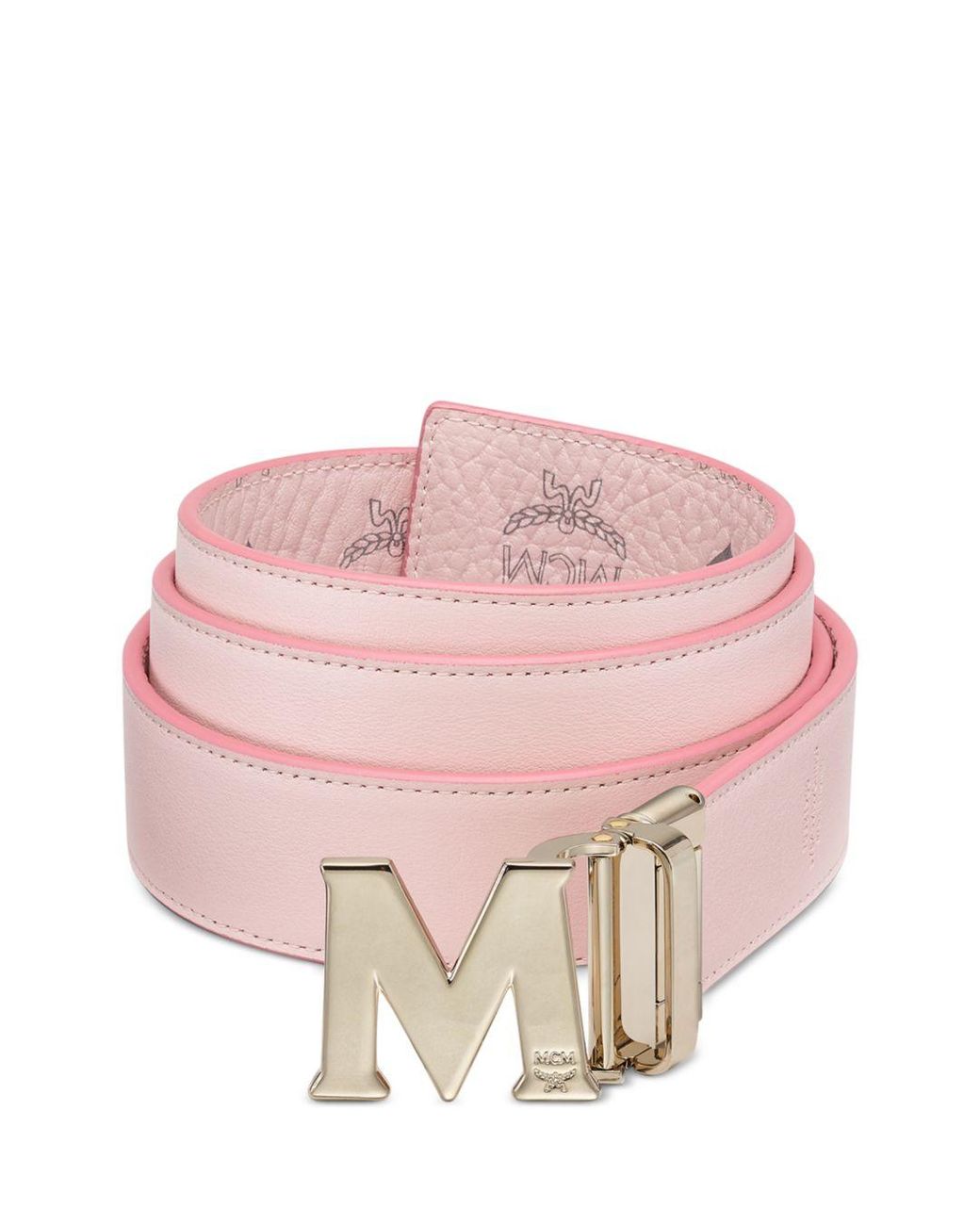 Claus Reversible Belt in Powder Pink 