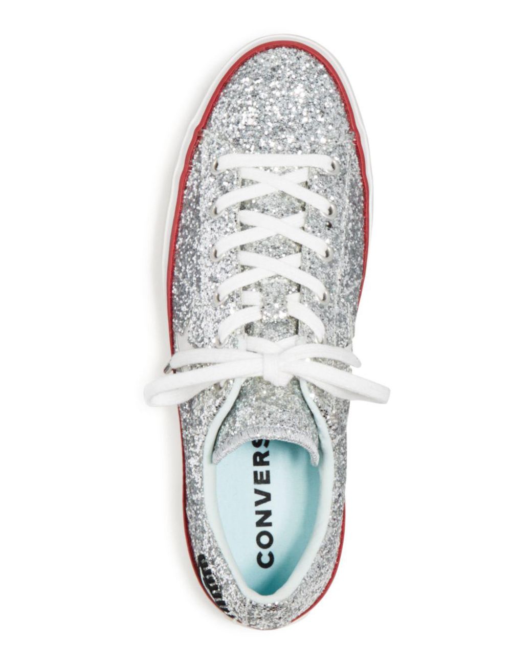Converse Women's One Star Platform X Chiara Ferragni Glitter Sneakers in  Blue | Lyst