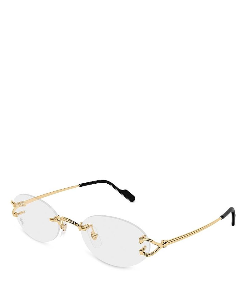Cartier Natural Round Glasses, 52Mm