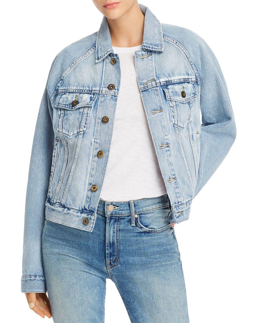 Pistola Hayden Raglan - Sleeve Denim 