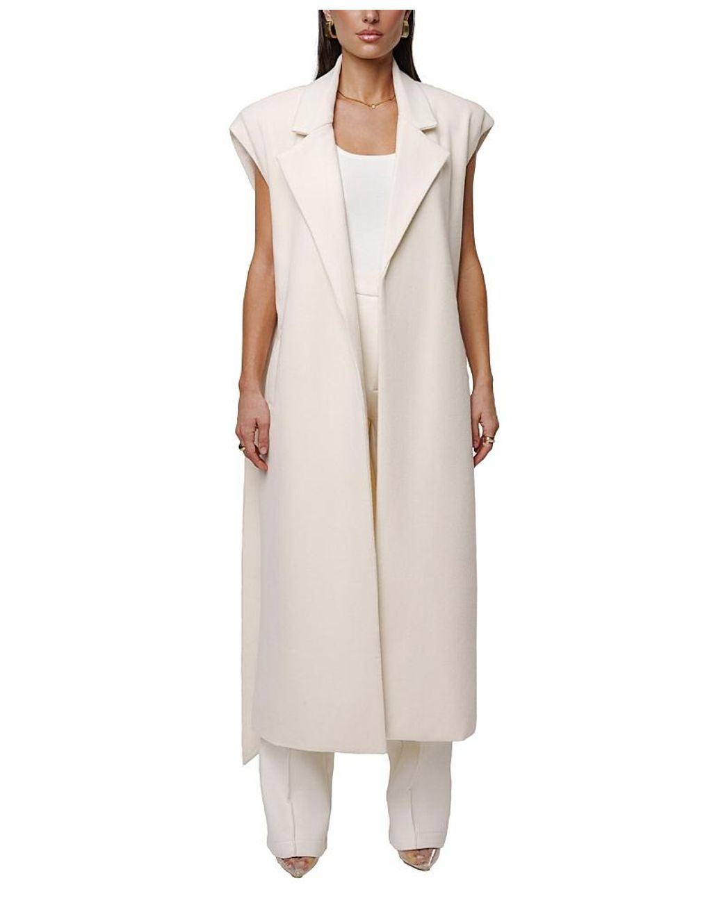 JLUXLABEL Natural Cloud Woven Coat