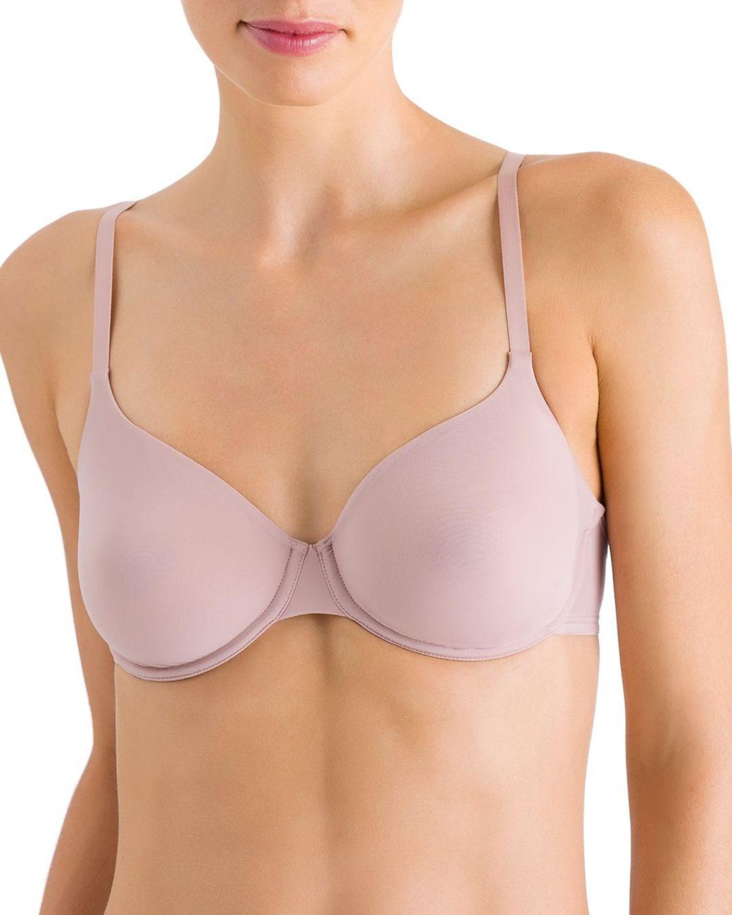 Hanro Smooth Illusion Unlined Underwire Bra in Natural Lyst