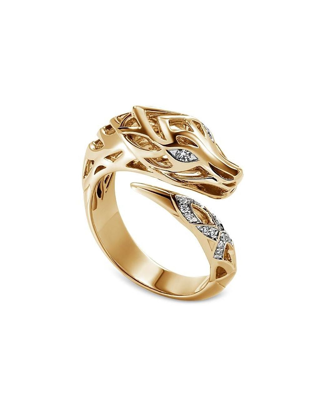 John Hardy Metallic Naga Ring