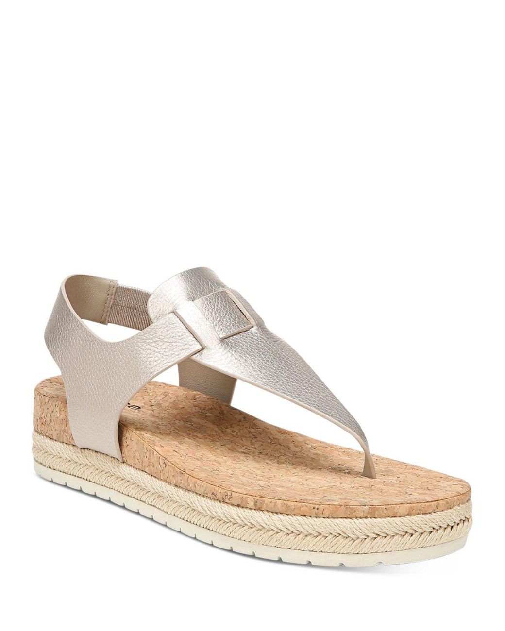vince flint b leather thong sandals