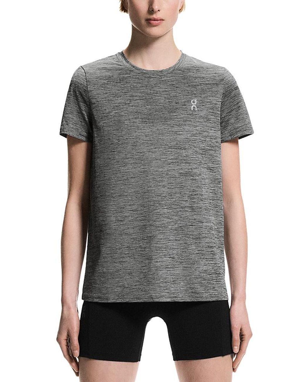 On Shoes Gray Core-T Tee