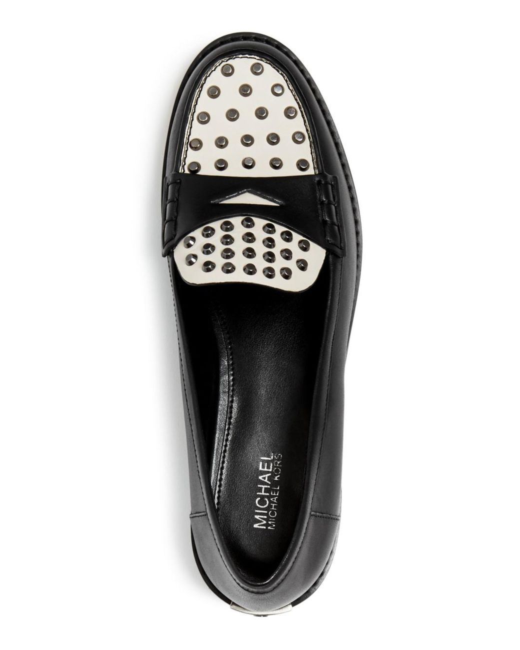 michael kors loafers womens grey