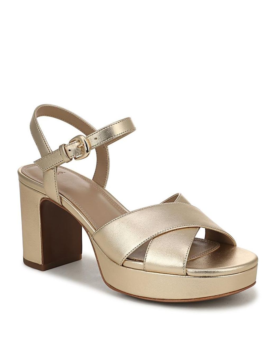 Vince Metallic Ericka Platform Sandals