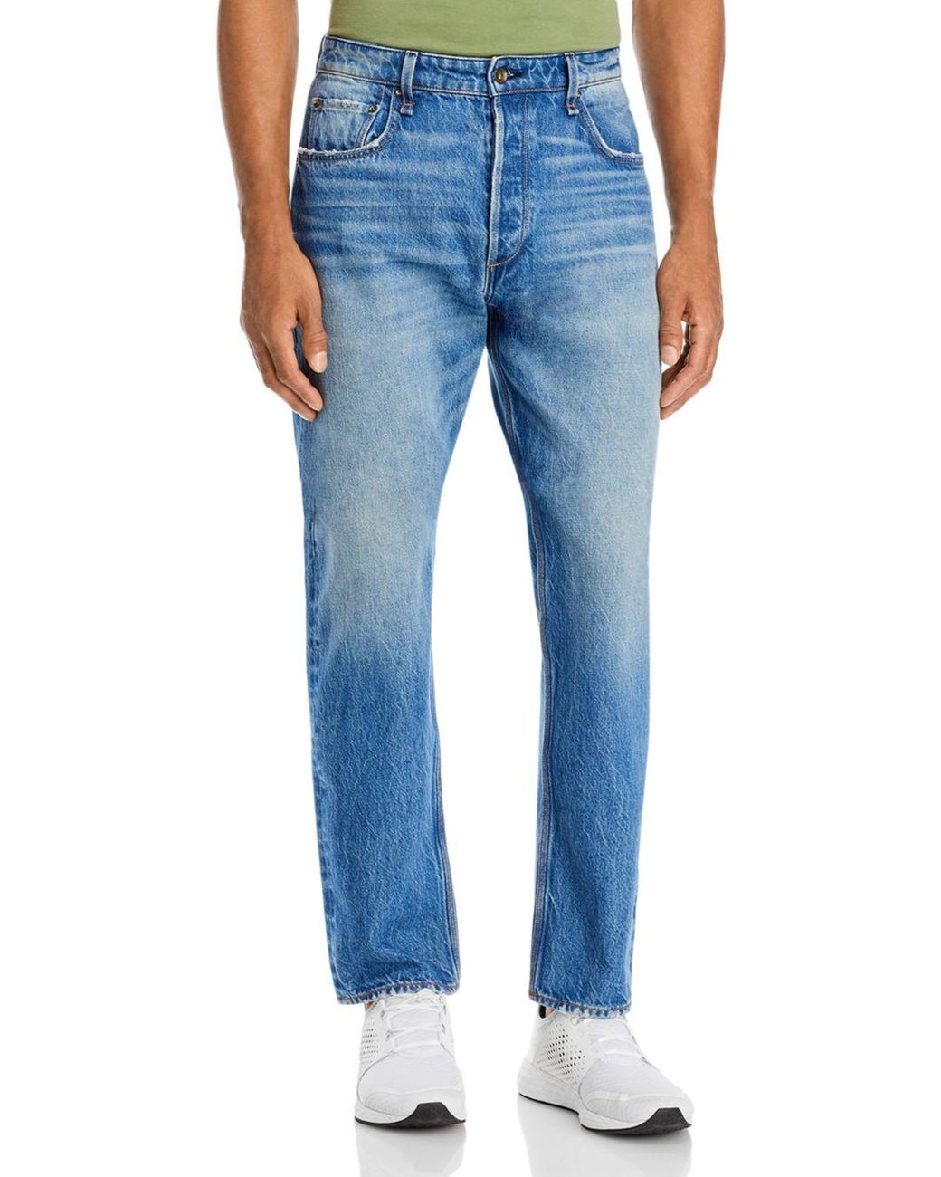 Rag & Bone Denim Rb 21 - Mick Relaxed Fit Mid Indigo Jean in Blue for ...