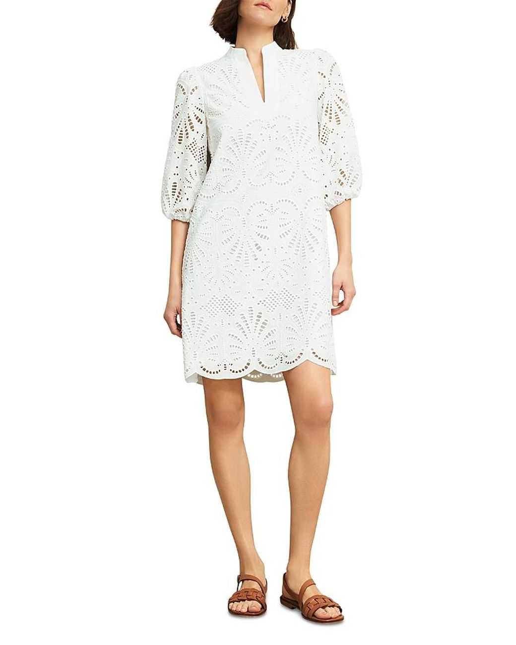 Hobbs White Easedale Dress