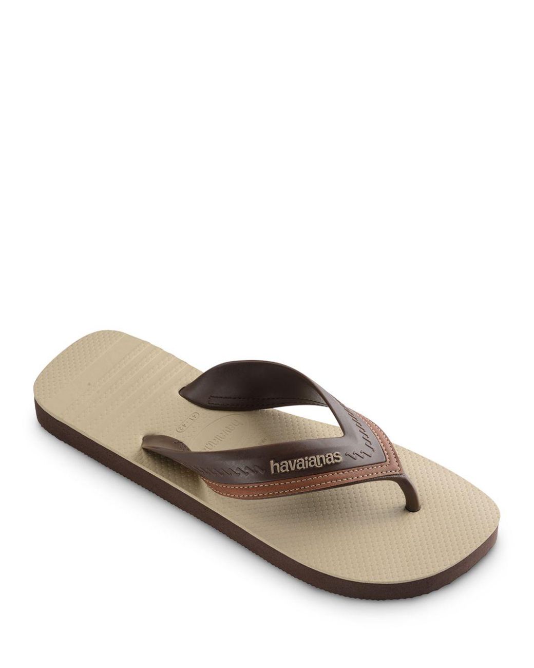 Havaianas Mens Womens Brown Rubber Flip Flops Sandals Shoes Size 2 - 10 | eBay