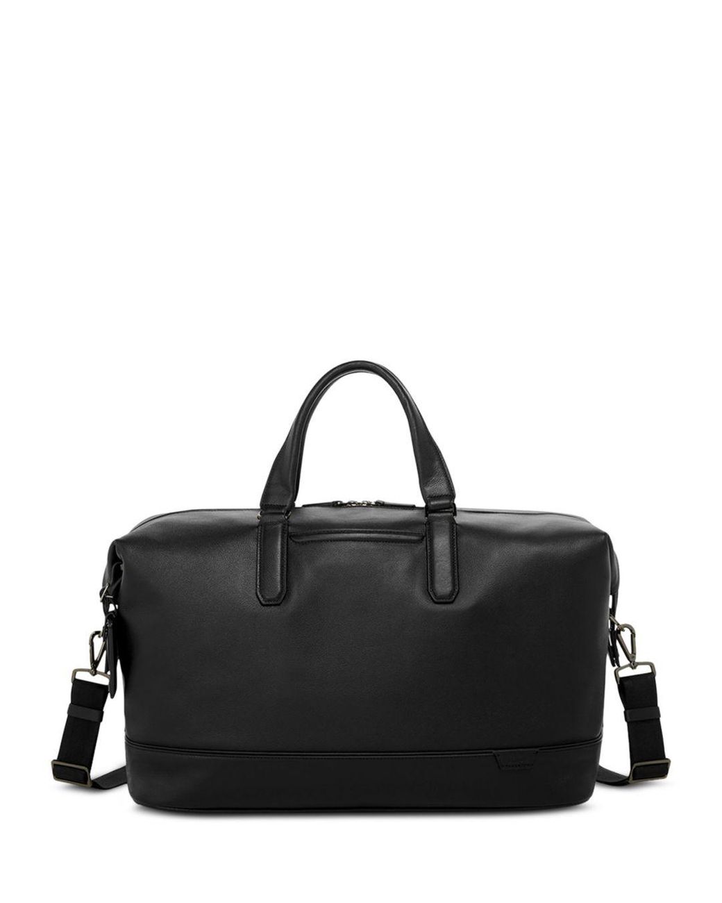 Tumi Nelson Leather Duffel Bag in Black for Men | Lyst
