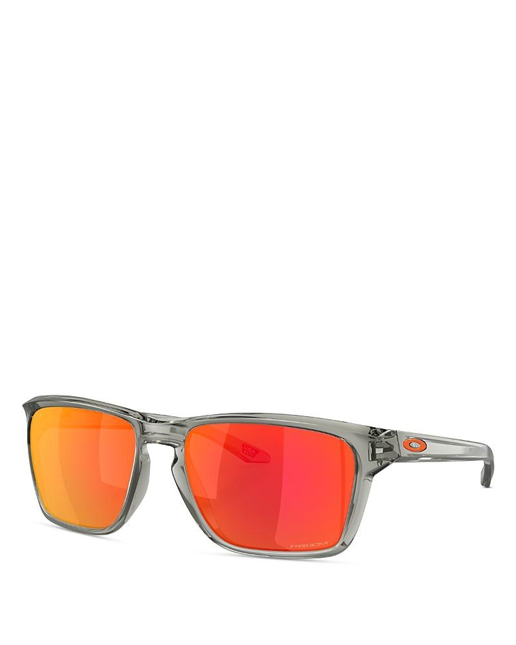 Oakley Pink Sylas Rectangular Sunglasses, 57Mm