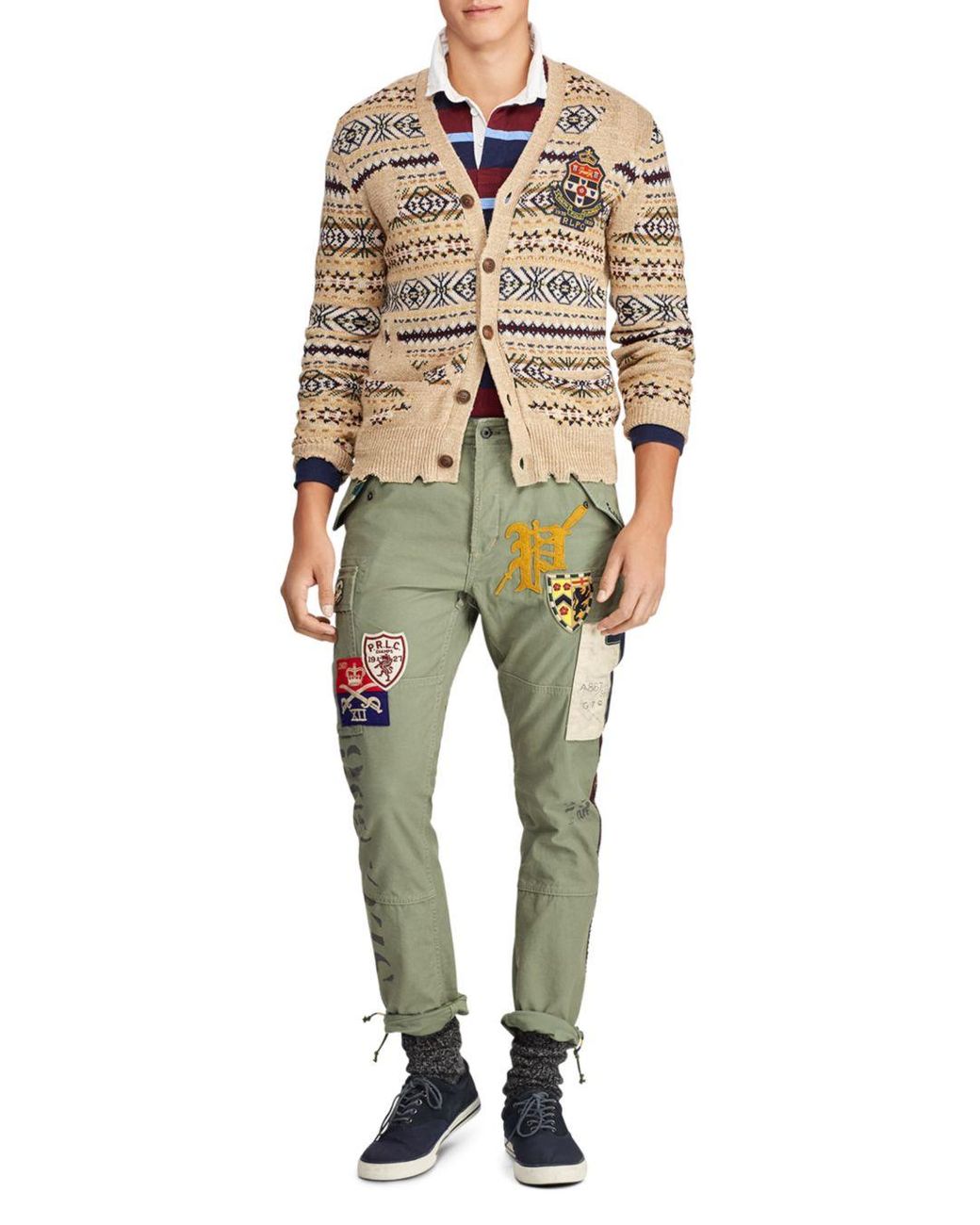 polo classic tapered fit cargo pant