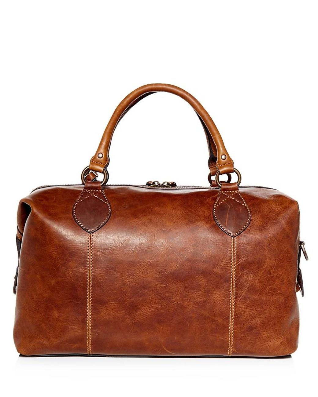 Frye Multicolor Logan Overnight Leather Duffle Bag for men