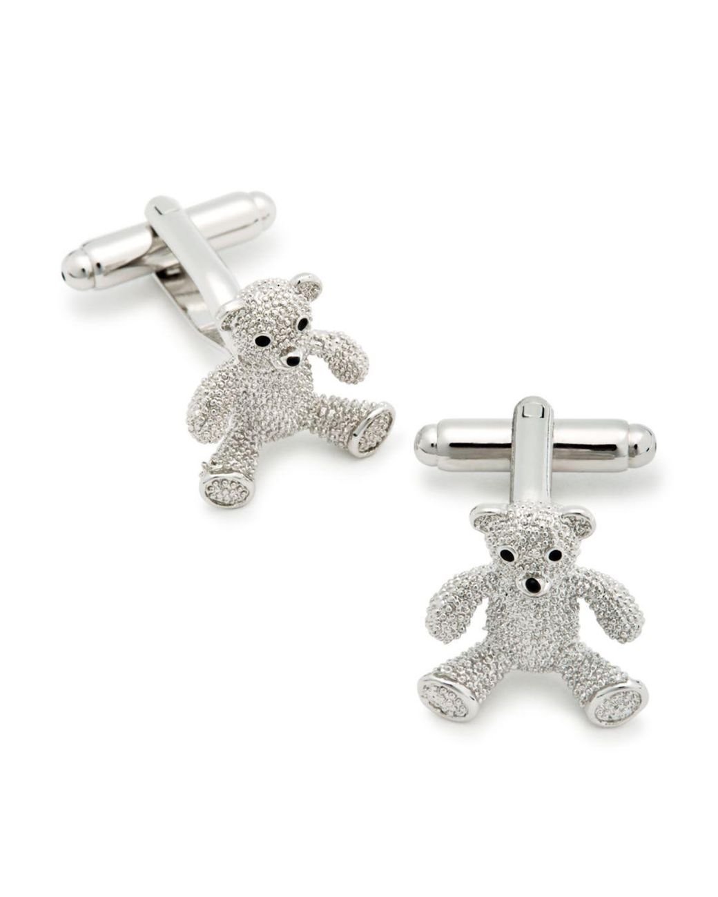 teddy bear cufflinks
