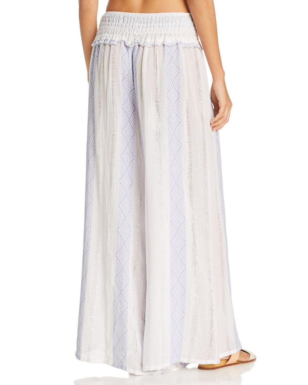 wide leg swim cover up pants