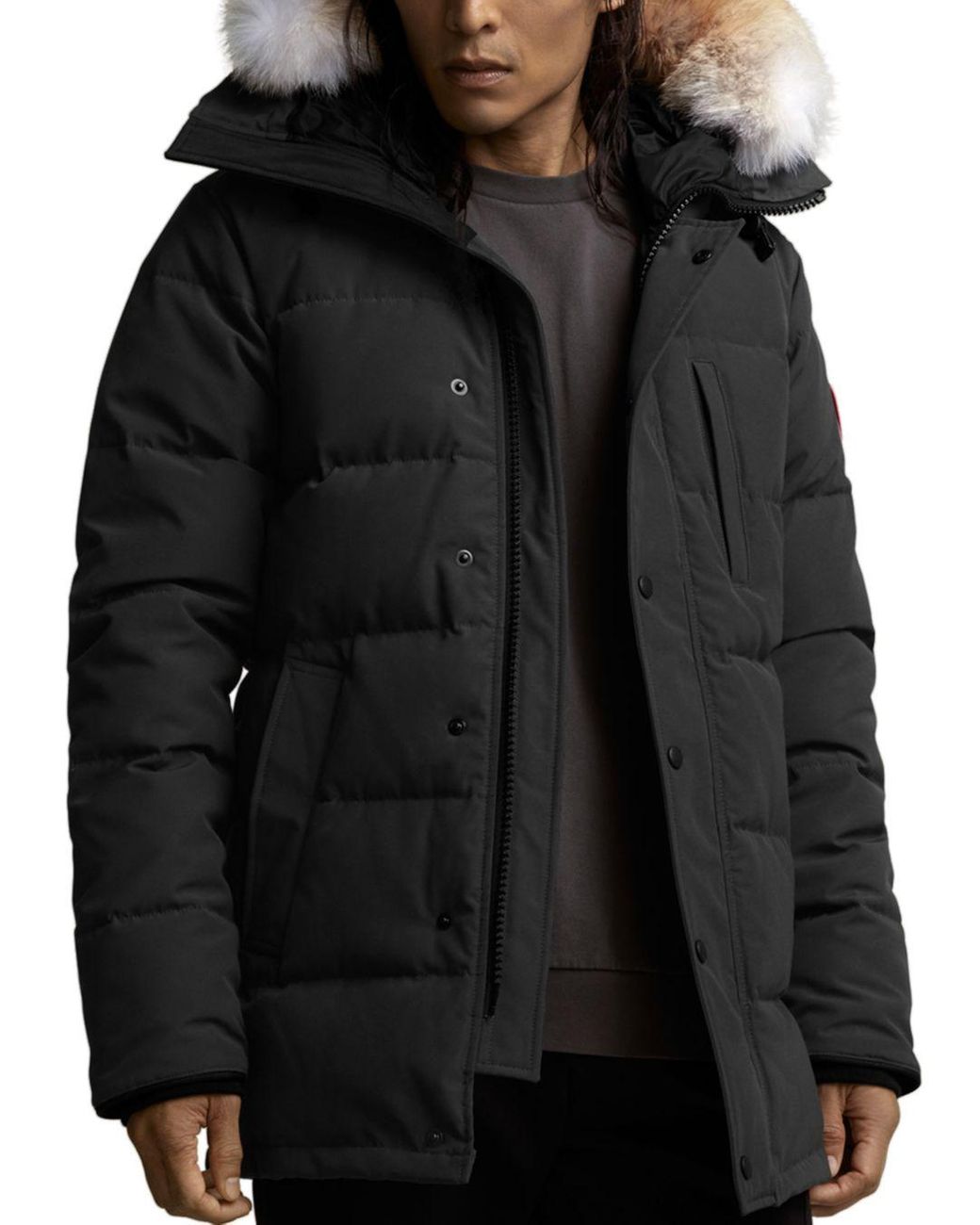 Canada Goose Carson Fusion Fit Parka In Black For Men Lyst