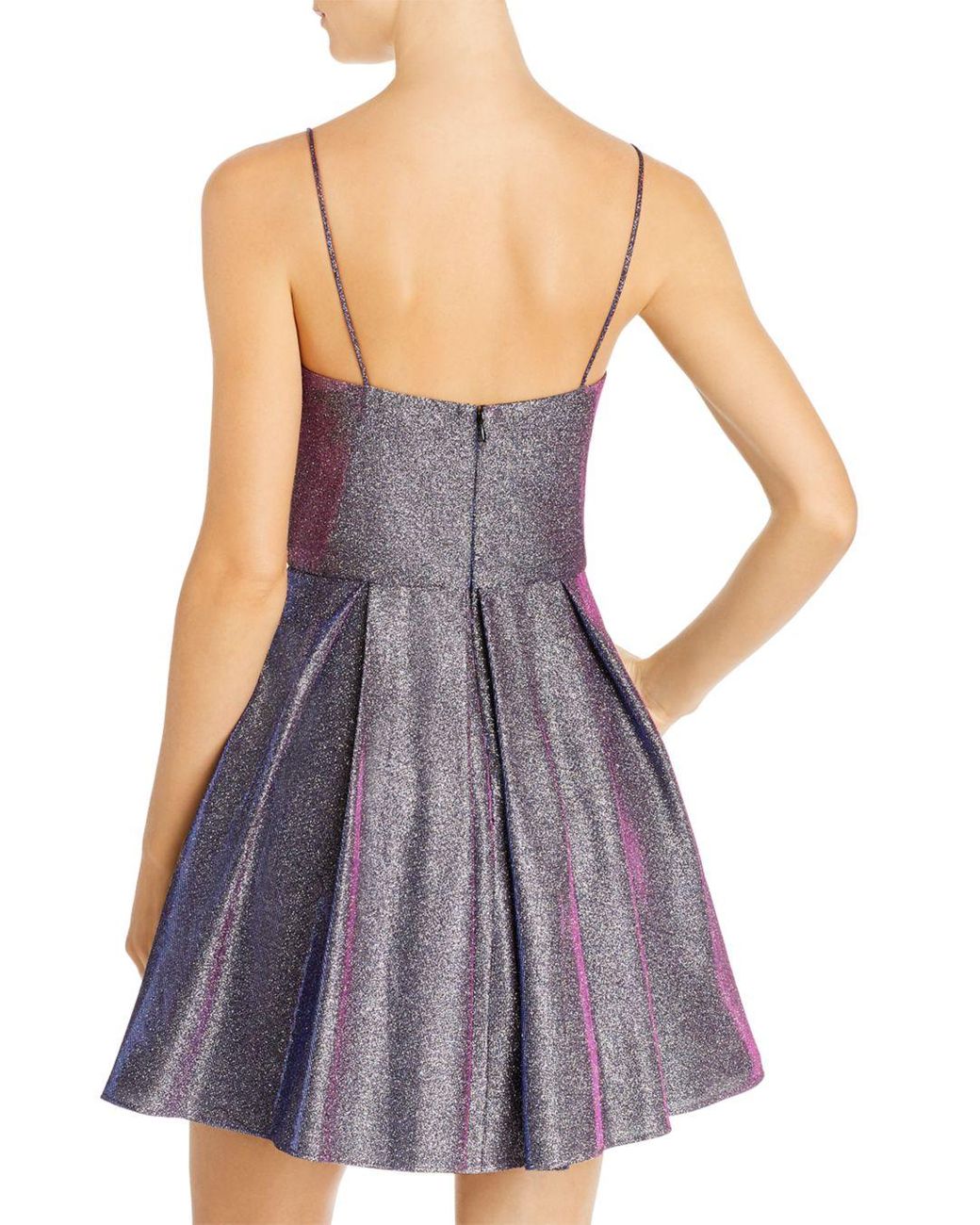 galaxy cocktail dress