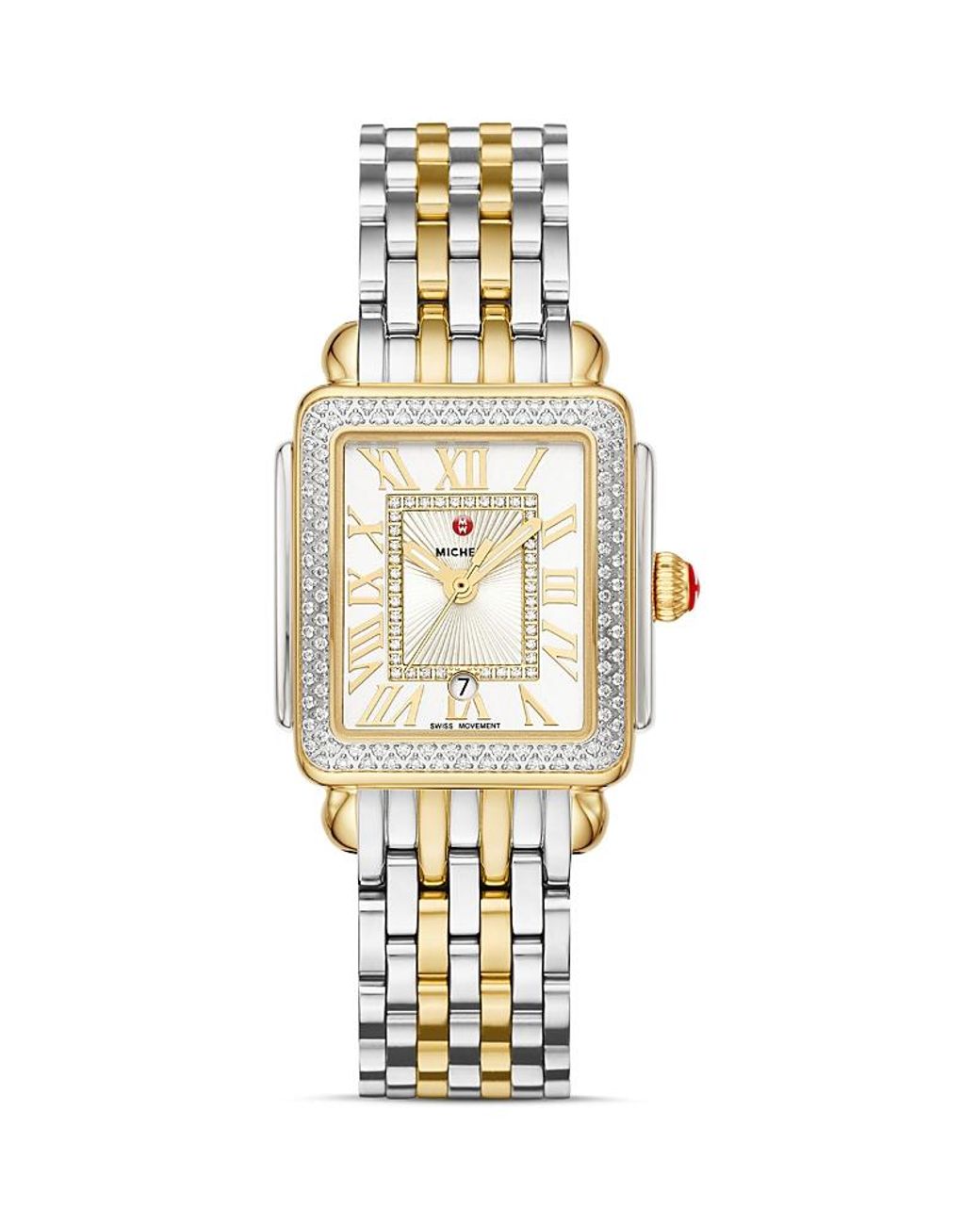 Michele Multicolor Deco Madison Mid Watch, 29Mm