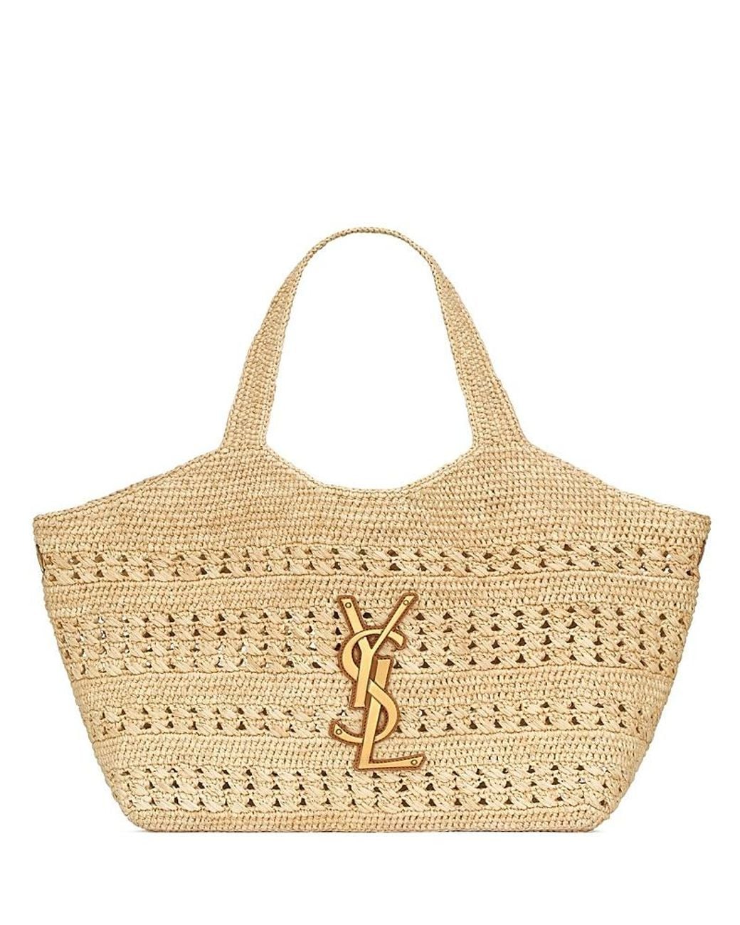 Saint Laurent Metallic Icare Medium Bag