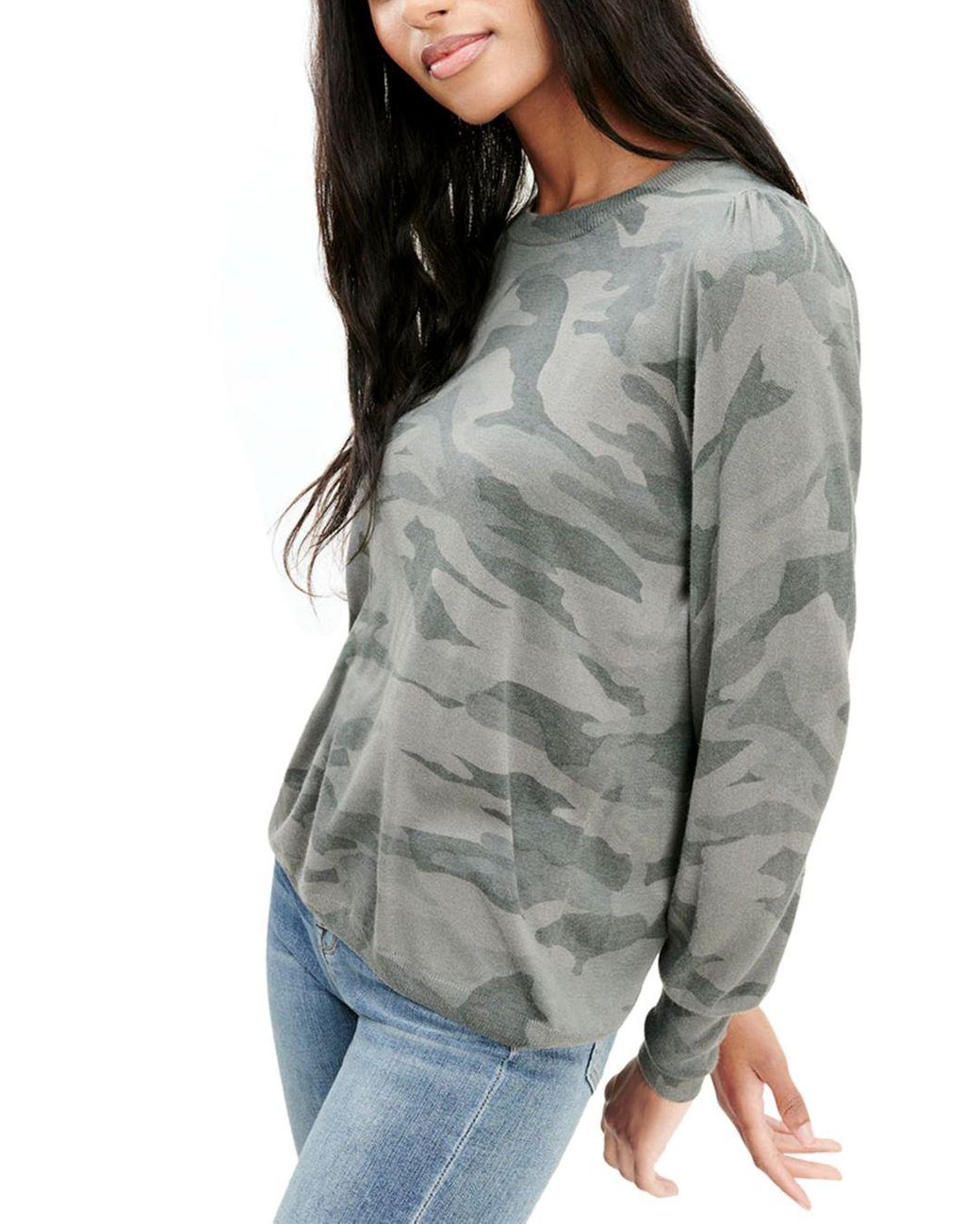 splendid camo top