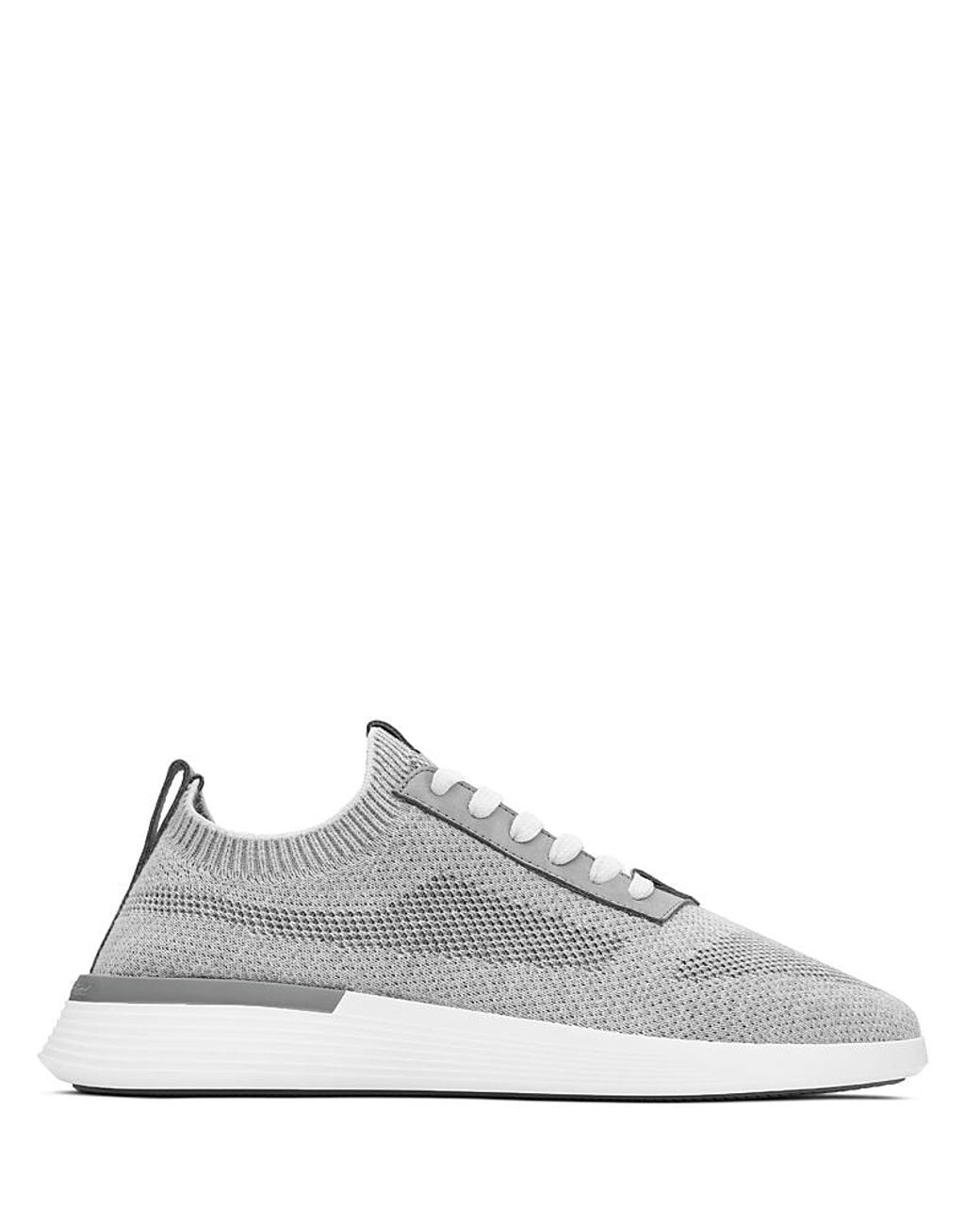 Wolf & Shepherd White Supremeknit Trainer Sneakers for men