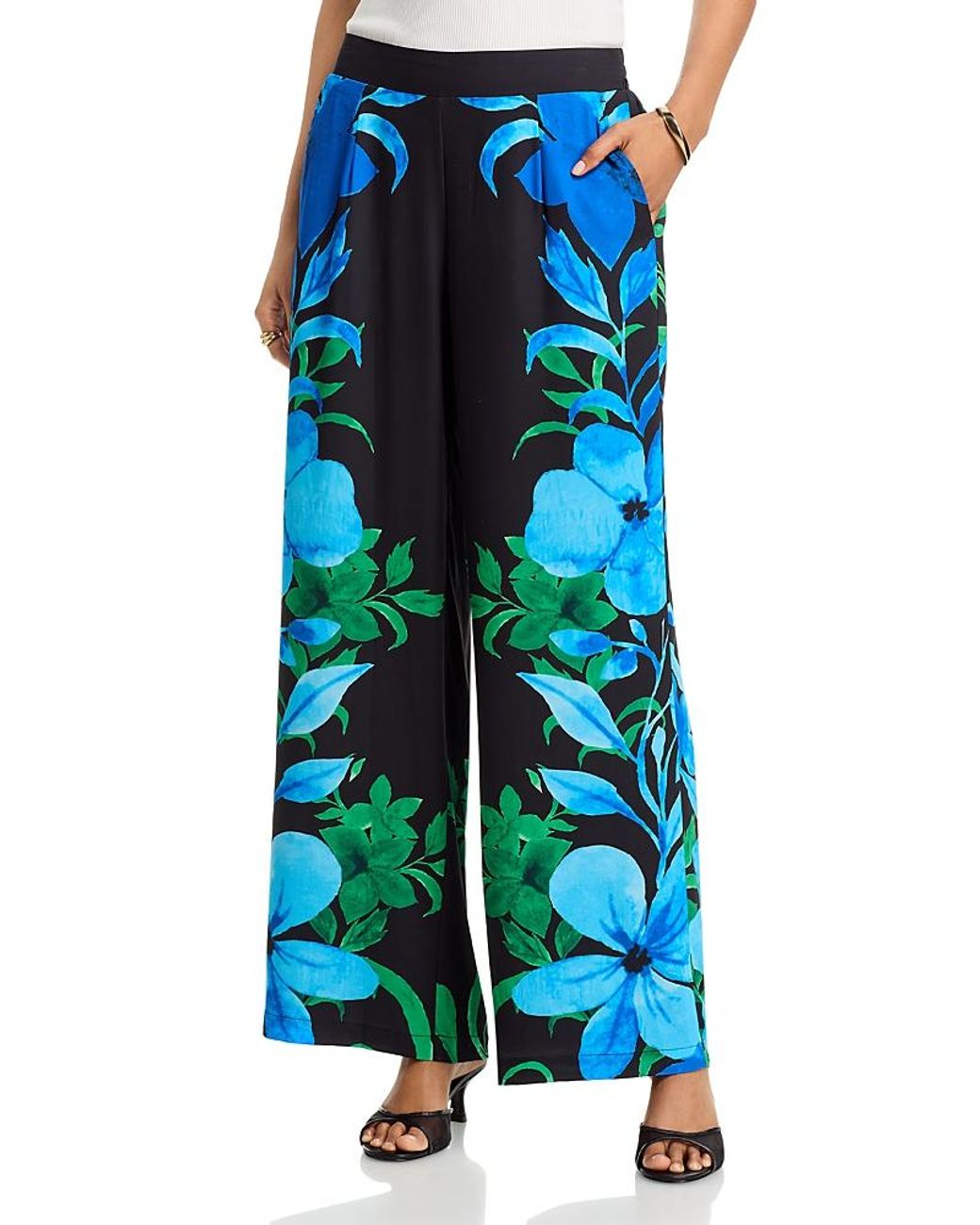 Tahari Blue Pull On Pants