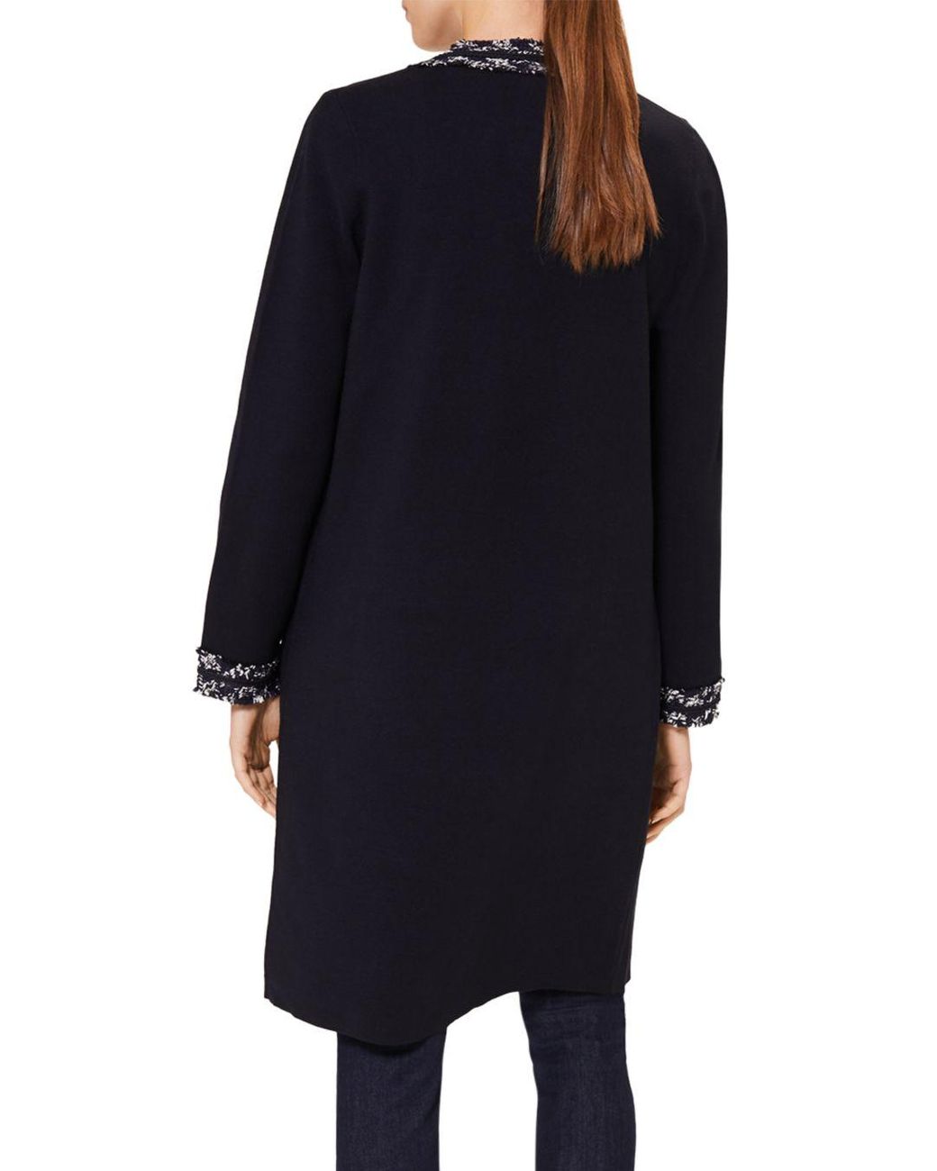 Hobbs Denim Frankie Coatigan in Navy 