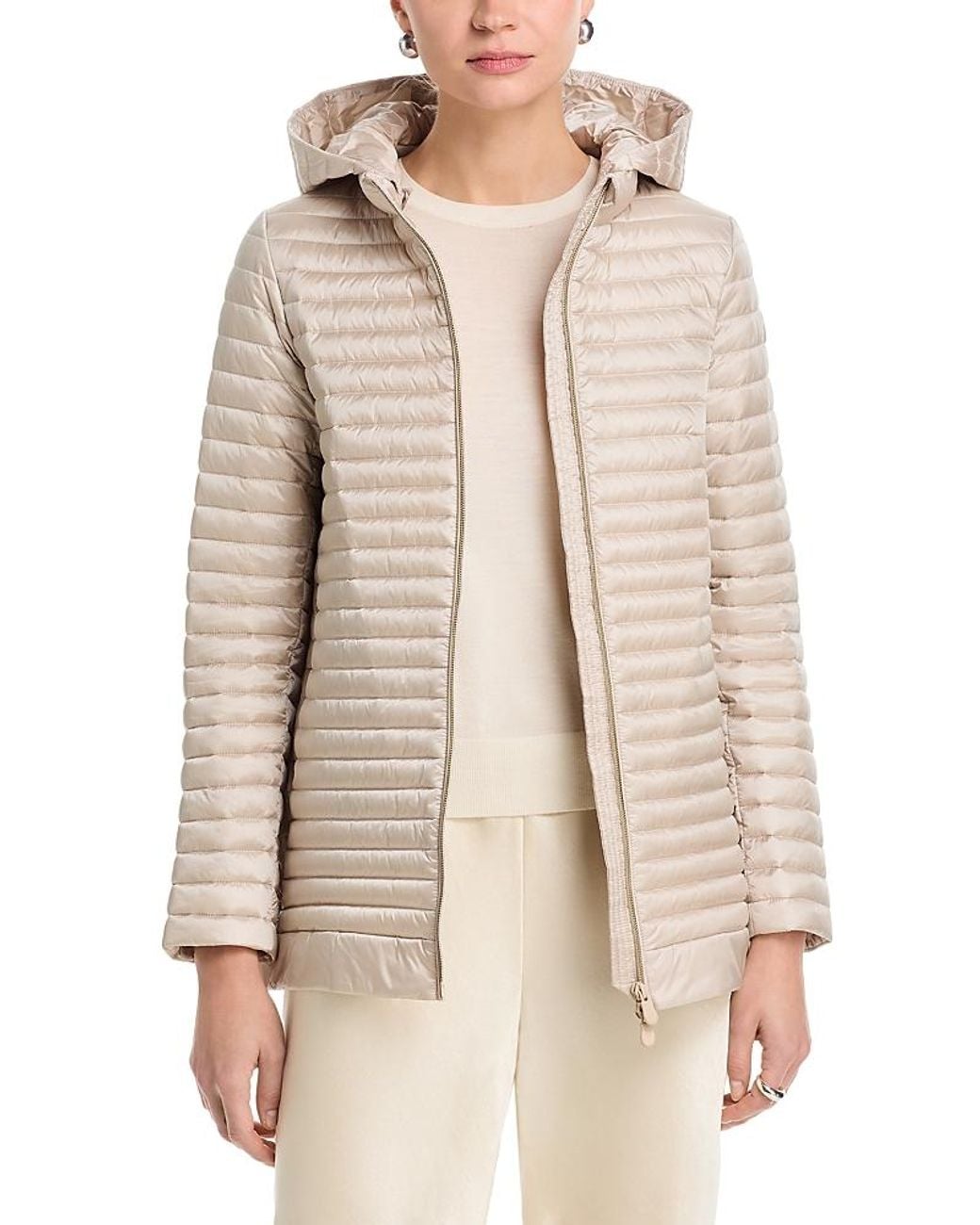 Save The Duck Natural Alima Coat