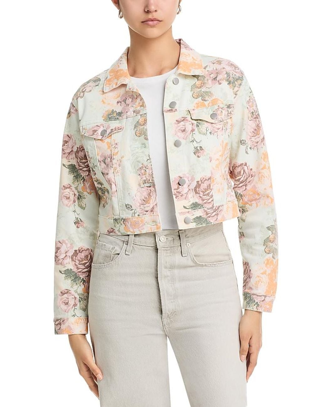 Aqua White Almost Famous Jacket
