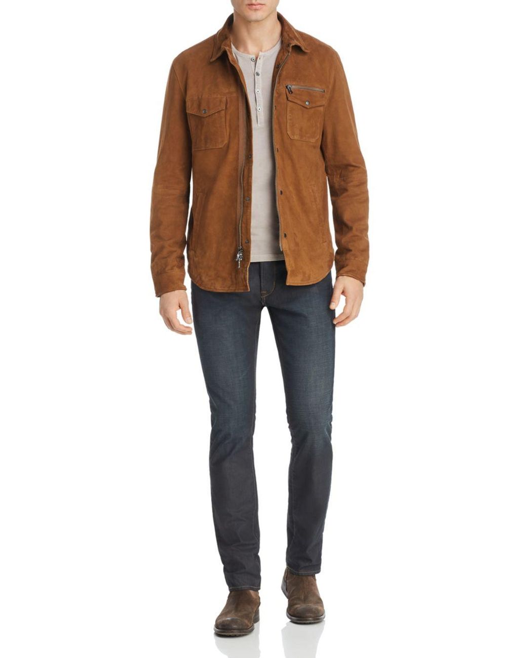 camel suede jacket mens