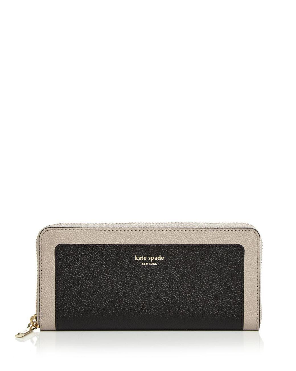 Kate Spade Slim Leather Continental Wallet - Lyst