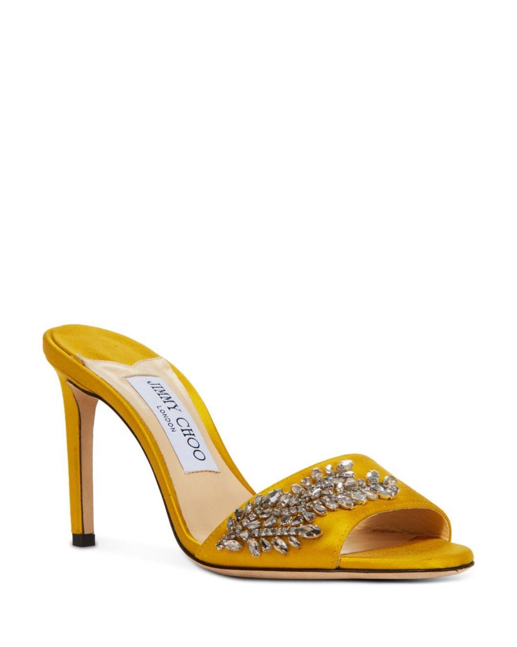 Jimmy Choo Stacey 85 Embellished Satin 