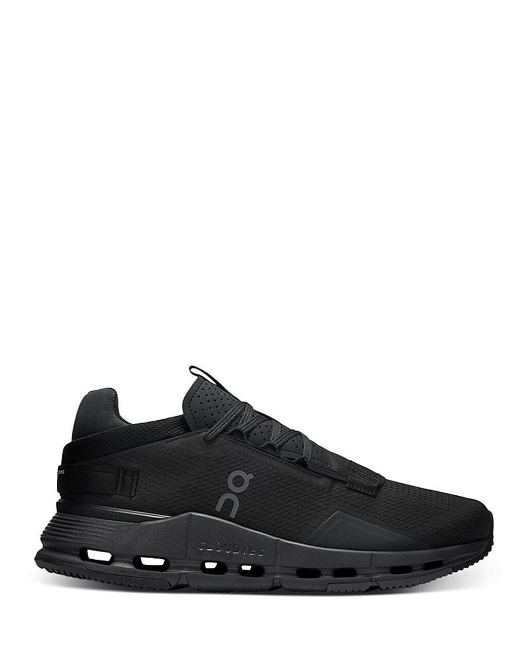 On Shoes Black Cloudnova 2 Low Top Sneakers for men