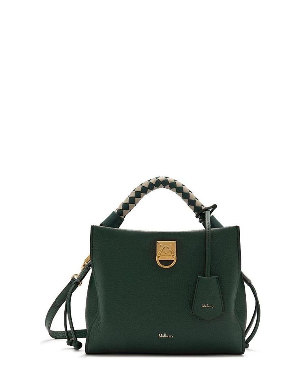 Mulberry Green Small Iris Handbag