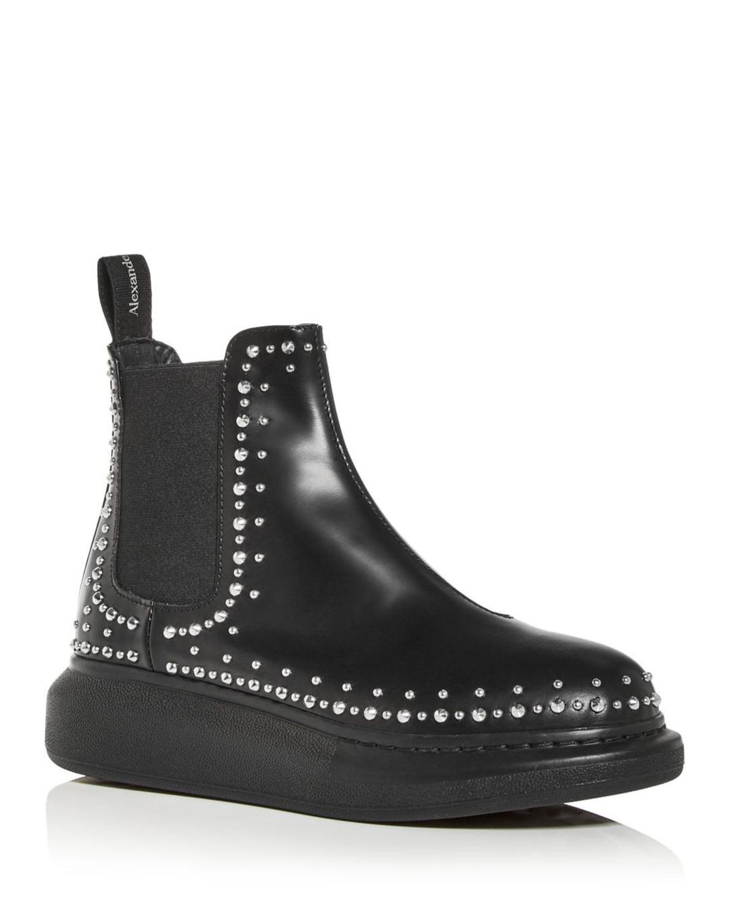 alexander mcqueen hybrid chelsea boots womens