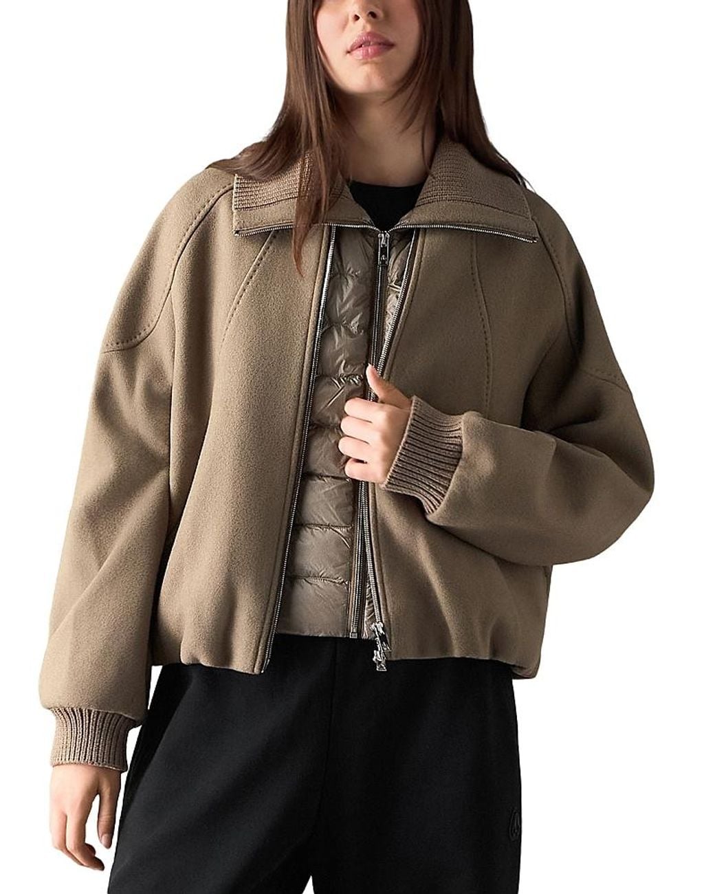 Moose Knuckles Brown Grid 3