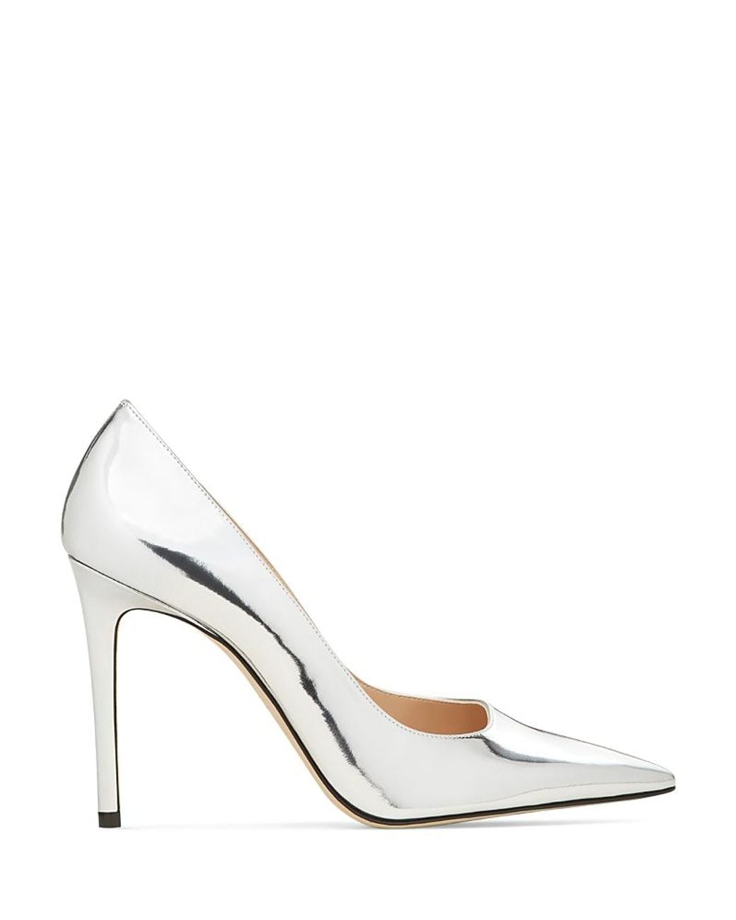 Stuart Weitzman White Stuart Power 100 Pumps