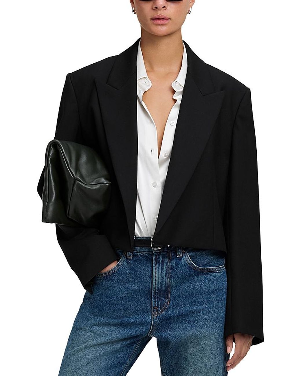 A.L.C. Black A. L.C. Cass Wool Blend Jacket